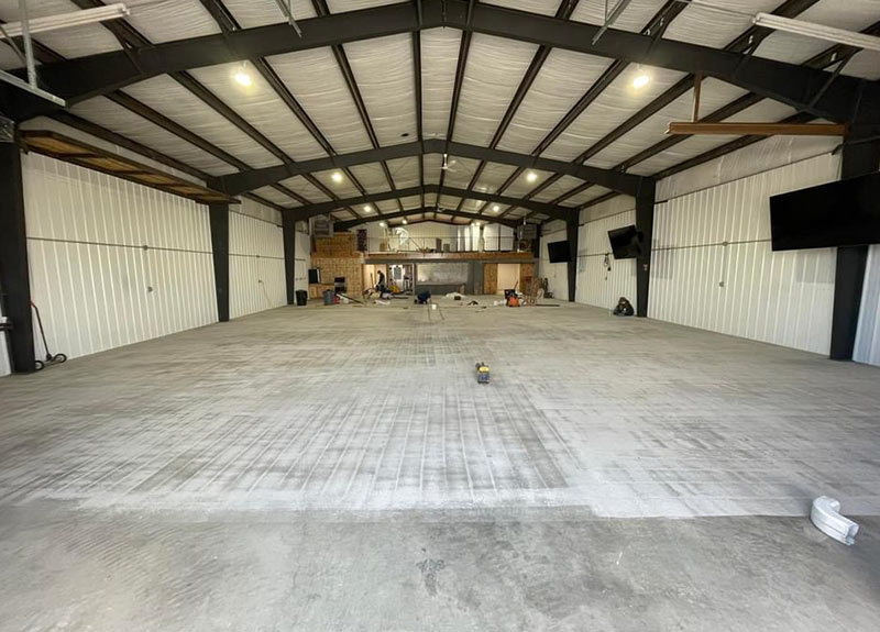 Epoxy Floor Installation - Marion Floor Store Marion MT