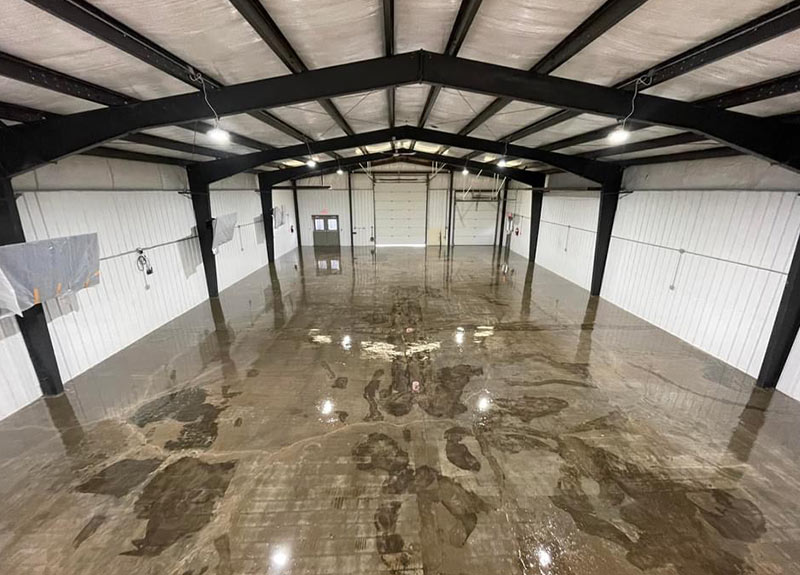 Epoxy Floor Installation - Marion Floor Store Marion MT